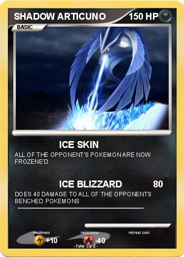 Pokemon SHADOW ARTICUNO