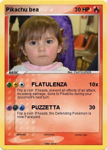 Pokemon Pikachu bea