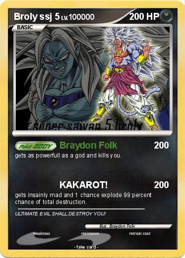 Pokemon Broly ssj 5