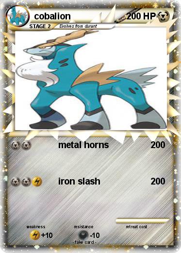 Pokemon cobalion