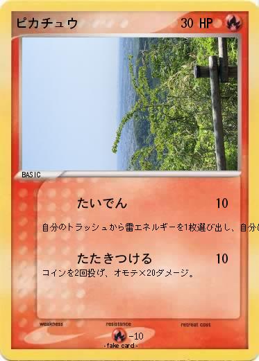 Pokemon ピカチュウ