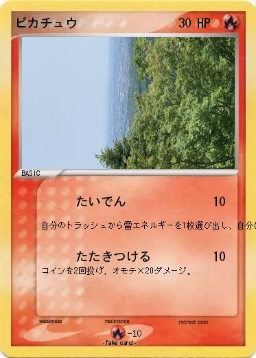 Pokemon ピカチュウ