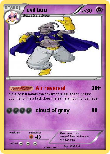 Pokemon evil buu