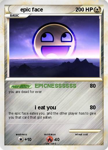 Pokemon epic face