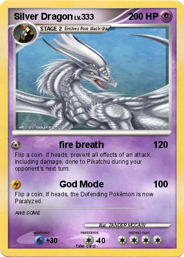 Pokemon Silver Dragon