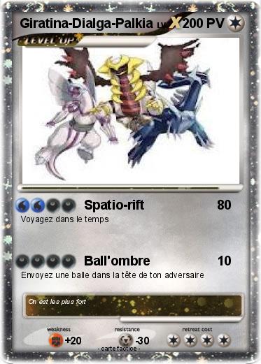 Pokemon Giratina-Dialga-Palkia