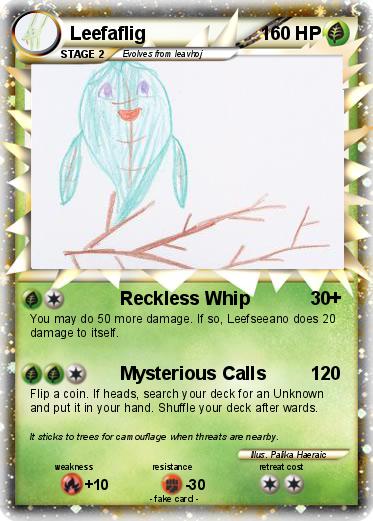 Pokemon Leefaflig