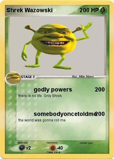 Pokemon Shrek Wazowski