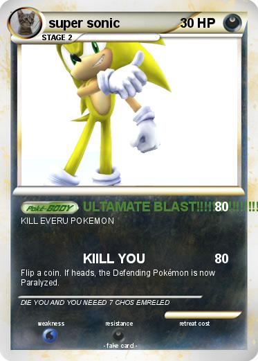 Pokemon super sonic