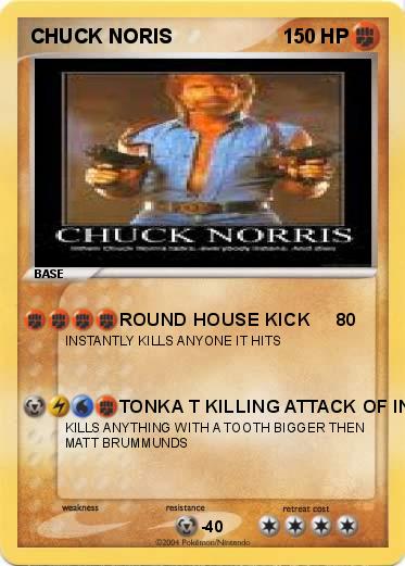 Pokemon CHUCK NORIS