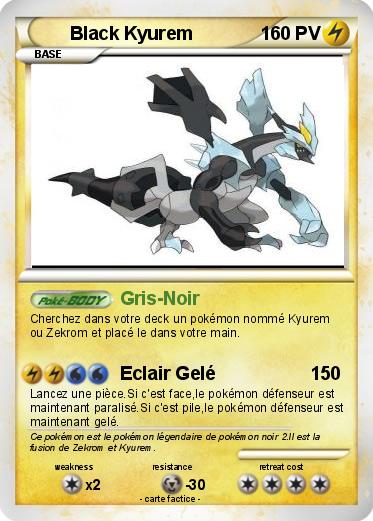 Pokemon Black Kyurem