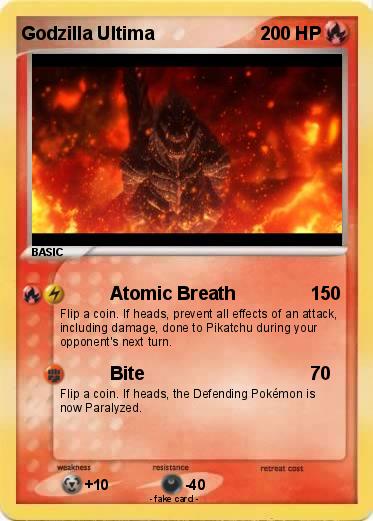 Pokemon Godzilla Ultima