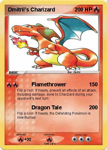 Pokemon Dmitrii's Charizard