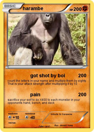 Pokemon harambe