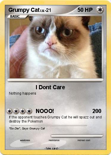 Pokemon Grumpy Cat