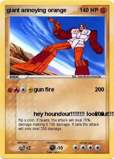 Pokemon giant annoying orange