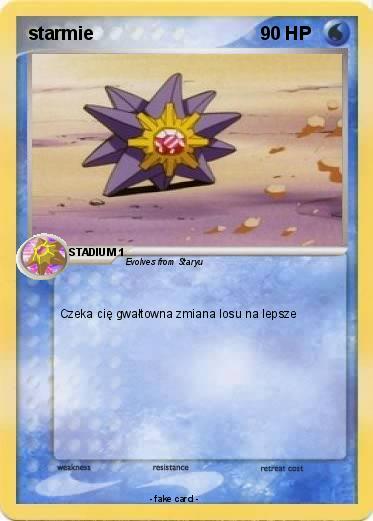 Pokemon starmie