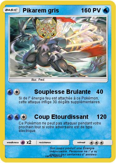 Pokemon Pikarem gris