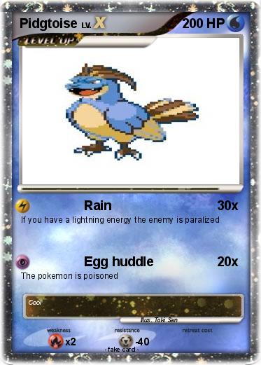 Pokemon Pidgtoise