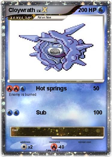 Pokemon Cloywrath
