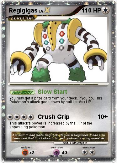 Pokemon Regigigas