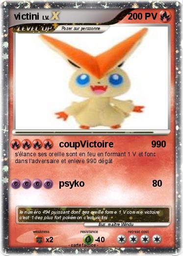 Pokemon victini