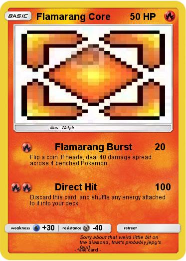 Pokemon Flamarang Core