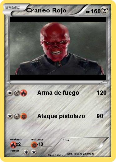 Pokemon Craneo Rojo