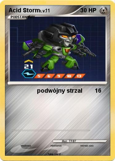 Pokemon Acid Storm