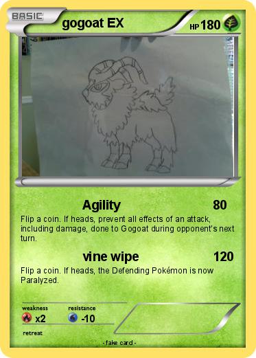 Pokemon gogoat EX