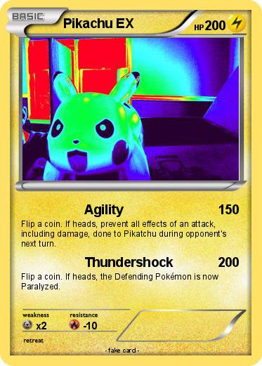 Pokemon Pikachu EX
