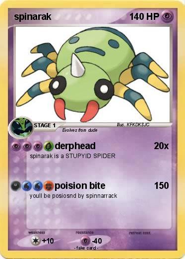 Pokemon spinarak