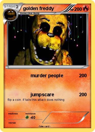 Pokemon golden freddy