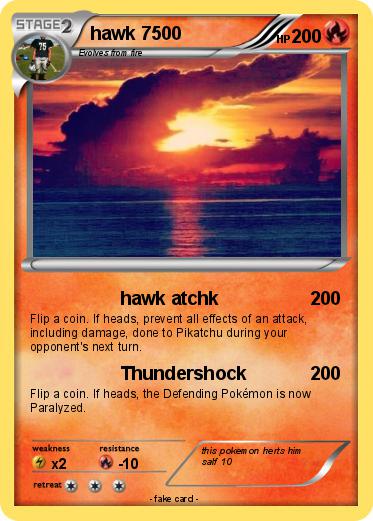 Pokemon hawk 7500