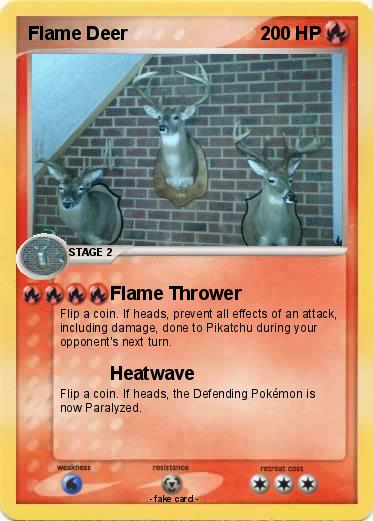 Pokemon Flame Deer