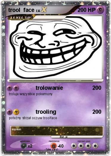 Pokemon trool  face
