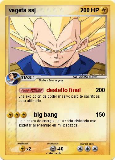 Pokemon vegeta ssj