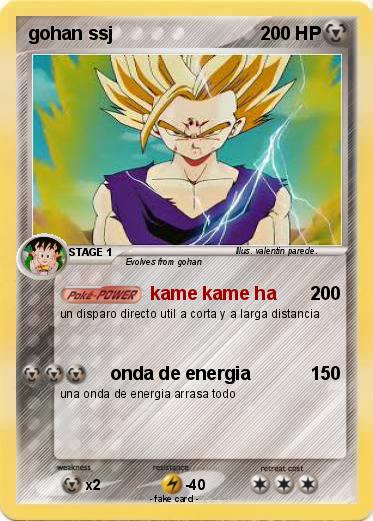 Pokemon gohan ssj