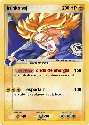 Pokemon trunks ssj