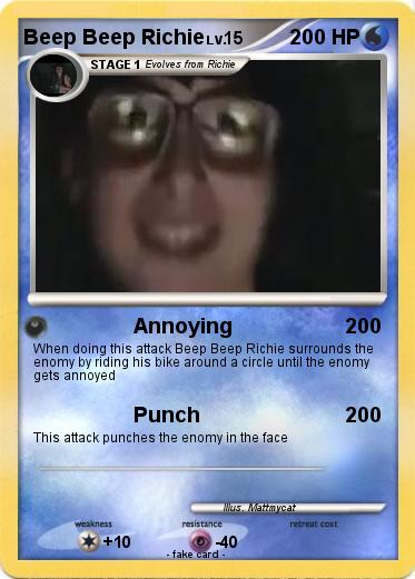 Pokemon Beep Beep Richie