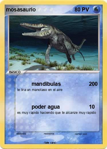 Pokemon mosasaurio