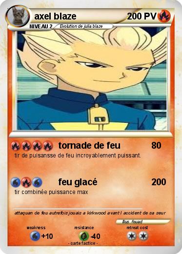 Pokemon axel blaze
