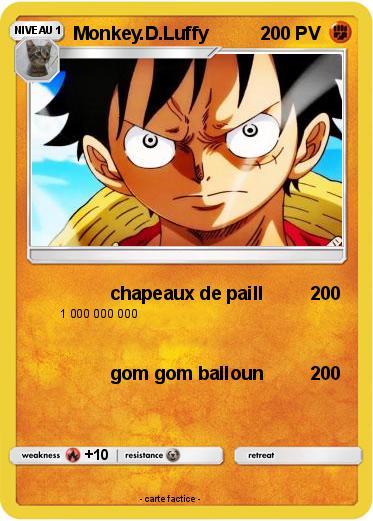 Pokemon Monkey.D.Luffy