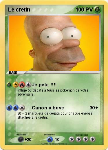 Pokemon Le cretin