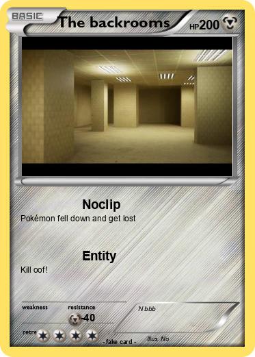 Pokemon The backrooms
