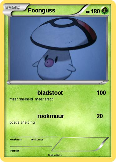 Pokemon Foonguss