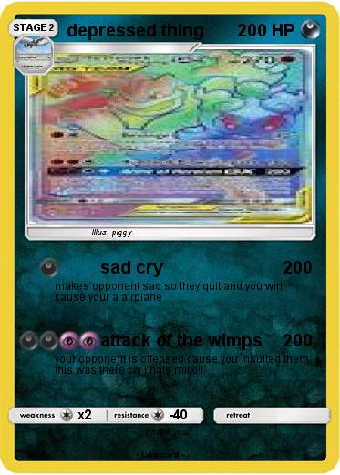 Pokemon depressed thing
