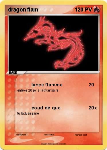 Pokemon dragon flam