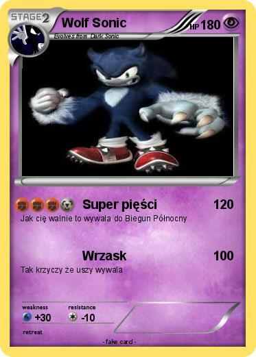Pokemon Wolf Sonic