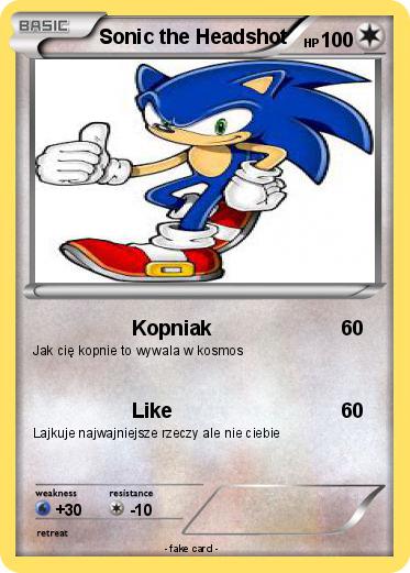 Pokemon Sonic the Headshot